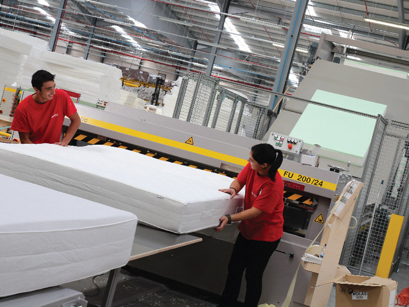 Bedding manufacturing